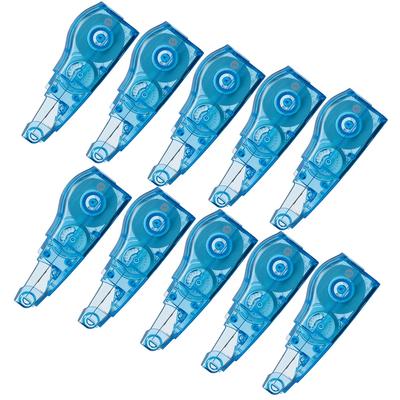 Plus Correction Tape Whiper MR Replacement Tape 5mm X 6m Blue 10-Pack 43-929x10