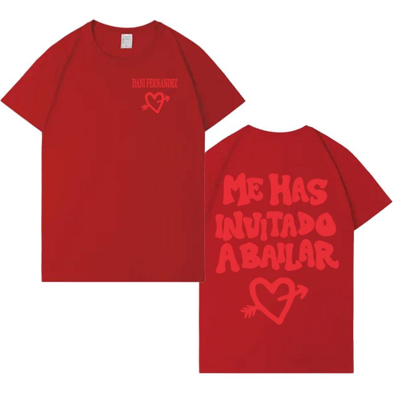 Rapper Dani Fernandez Fashion Print T-shirt Men Women Streetwear Tshirts Summer Casual Y2K Pop Oversized T-shirts Loose Clothing