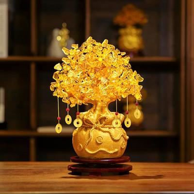 Natural Bonsai Money Tree Lucky Tree Feng Shui Money Tree Home Decor