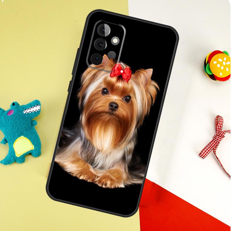 Yorkshire Terrier Dog For Samsung Galaxy A54 A34 A14 A55 A35 A15 A53 A33 A13 A05 A06 A16 A22 A32 A52 Phone Case