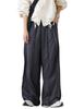 Antiqua Long Outseam Fleece Size Charcoal Gray Women's Wide-leg Pants, YZ-00107, 16,