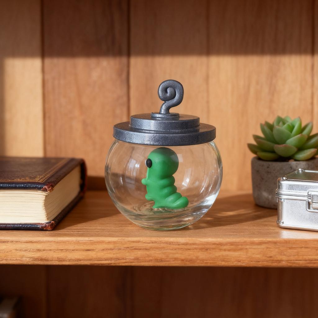 Harz-Larvenfigur Für Gaming-Enthusiasten Ein Neuheitsgeschenk Für Gamer