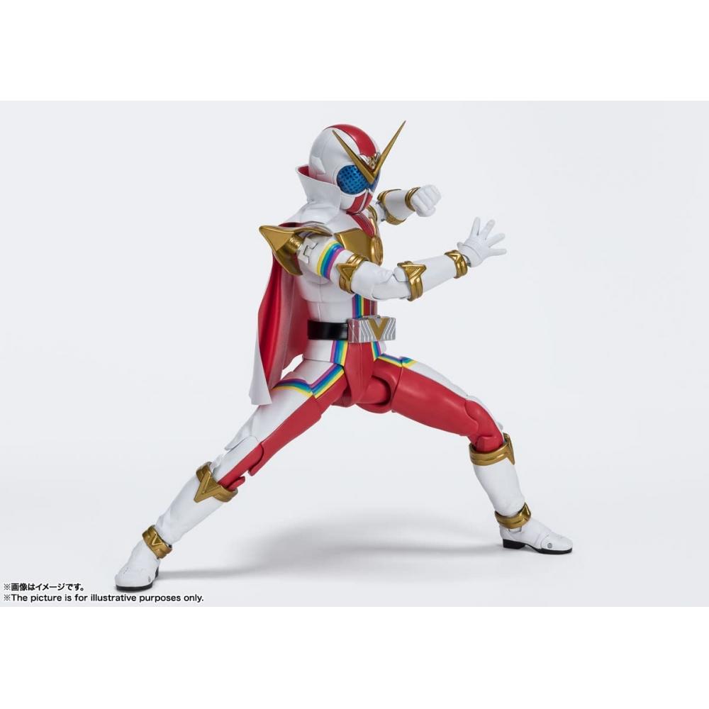 SHFiguarts Kikai Sentai Zenkaiger Zenkaiser přibližně 145 mm pohyblivá figurka z PVC/ABS lakovaného materiálu