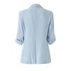 Women's Five-Sleeve Loose Linen Blazer for Summer 2026 - New Casual Style