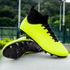 Foreign Trade Spring High-top Large-size Football Shoes, Men's and Women's Spikes AG Youth Student Training Competition Sports Shoes