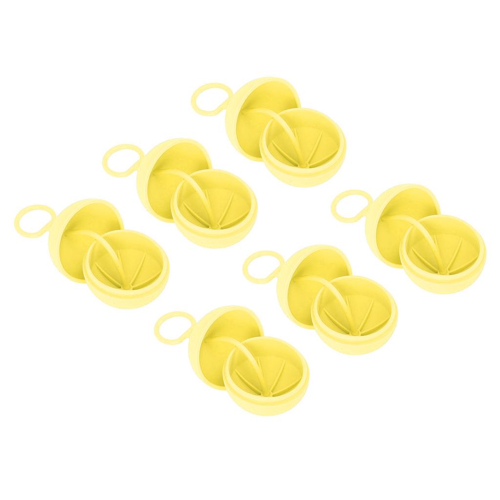 6PCS Reusable Water Balloons with Carrying Ring Silicone Quick Fill Self Sealing Summer Water Splash Ball Toys for