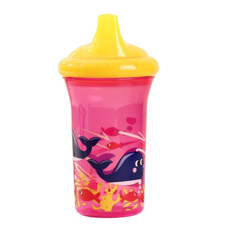 Baby Sippy Cup 260Ml 330Ml Animal Printed Duckbill Water Bottle Leakproof Toddler Drinking Cup For Daily Outdoor Use