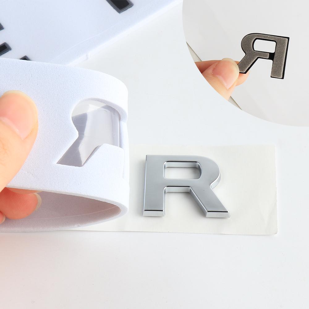 Car 3D ABS Letters Outlander Logo Decals Sticker For Mitsubishi Pajero Outlander XL Montero Lancer Triton Galant ASX Xpander
