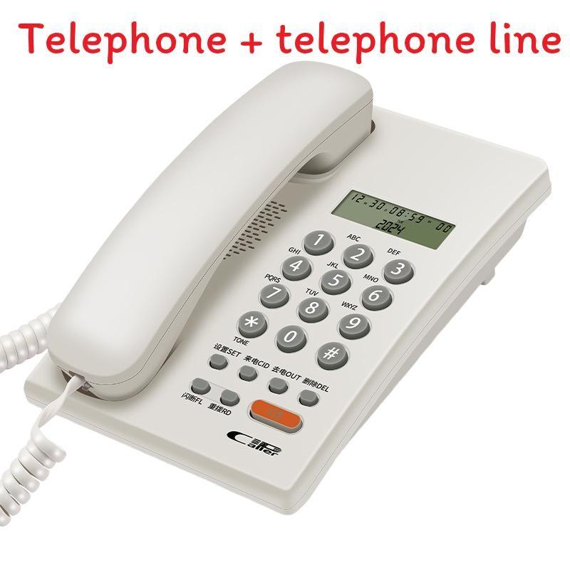 Desktop Landline Telephone Phone With Call Id For Home Office Hotel Applications
