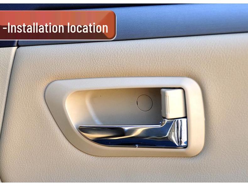 Kompatibilní vnitřní klika dveří pro Great Wall Haval H3H5, Vhodná pro staré i nové modely: Vnitřní klika, přezka a táhlo