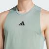 Adidas Airchill Tank Top Men's Silver Green JI8201