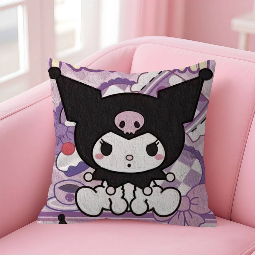 Pillow Cover Sofa Cushion Cover Home Room Decoration Children Gift Anime Cartoon K-Kuromies Cute