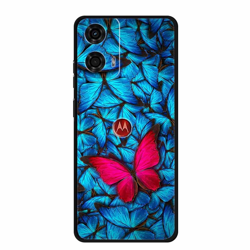 For Motorola G Stylus 5G 2024 Case TPU Animals Soft Silicone Phone Cases For Moto G Stylus 5G 2024 Wolf Protective Back Cover