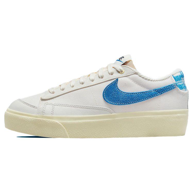 Nike Blazer Low Platform Sail Game Royal Women's DO2371-133