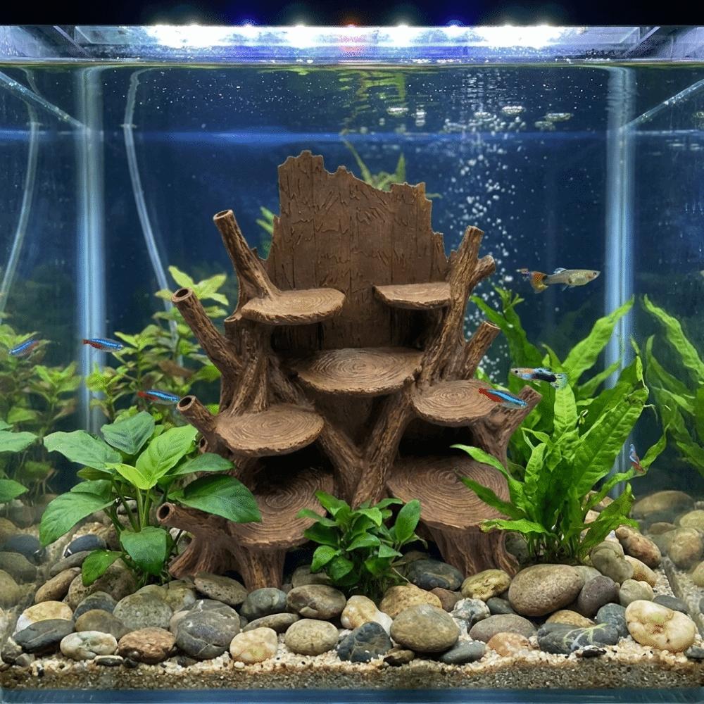 Irregular Fish Shrimp Shelter 3D Printed Shrimp Breeding Cave Aquarium Landscape Decoration