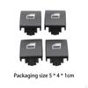 4 Pieces Power Window Switch Button Cap Lightweight Professional Replacement Accessory Spare Parts