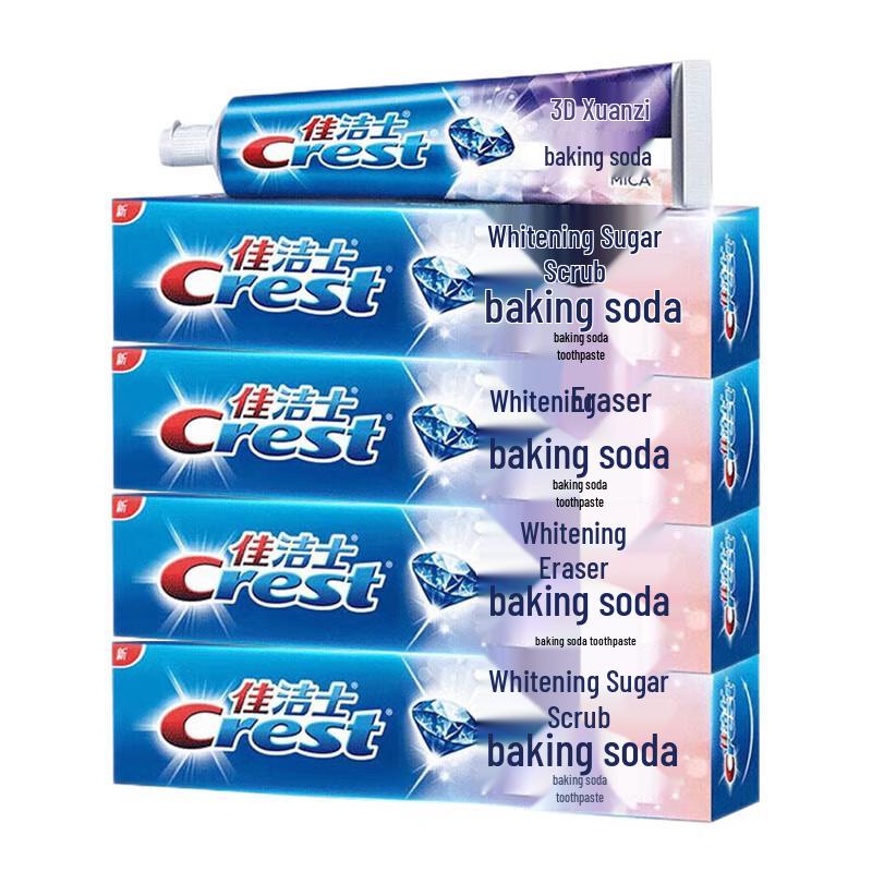 

Crest 3D White Baking Soda Toothpaste 4-Pack