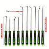 10/4Pcs Precision Pick and Hook Set, Car Auto Oil Seal/O-Ring Seal Gasket Pick Mini Precision Hooks Professional Puller Remover