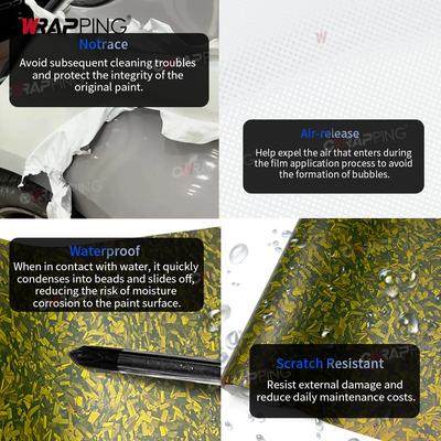 Schmiedekohlenstofffolien Aufkleber für Auto Folierung Vinylpapier für Auto Tuning Auto Zubehör Wasserdichte Farbe Karosserie Abdeckung Wrap
