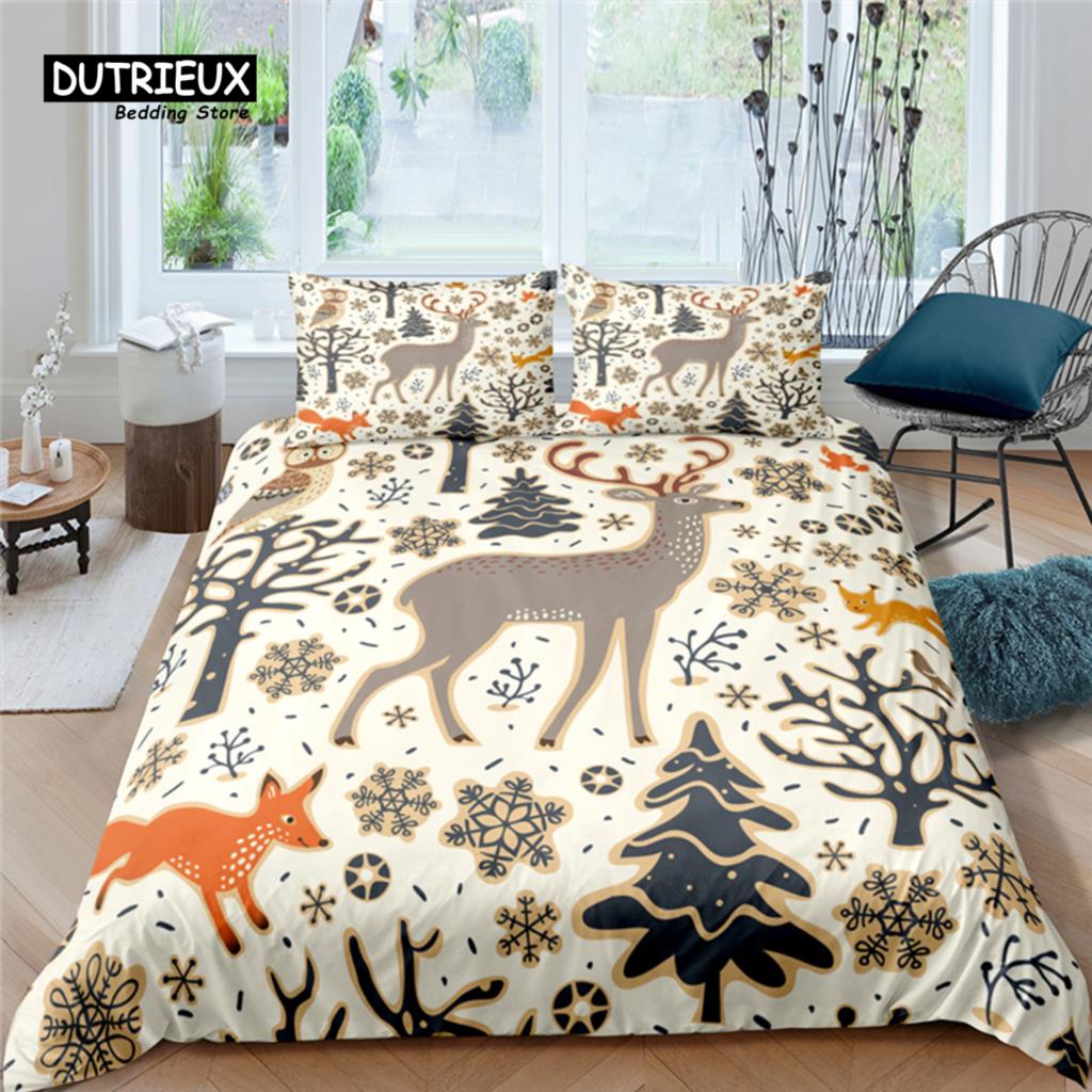 

Главная Жизнь Роскошь Бохо Олень Принт 2/3 шт Мягкий Пододеяльник Наволочка Королева и King Size Детский Постельный Комплект Размер ЕС/США/Австралия EU single(135x200cm)