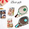 Creative Tennis Shark Hair Clip Tennis Racket Shape Hair Accessory Cute Hair Claw  for Women Girls