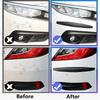 Anti Collision Car Bumper Guard Strip 4Pcs Front Rear Protection Strips Scratch Protector Crash Blade Auto Accessories