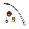 DAB + FM/AM Car Radio Active Aerial Antenna Adapter Splitter SMB DIN Cable