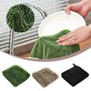 1/2PCS Wiping Rags Kitchen Dish Cloth Scouring Pad Cleaning Towel Household Kitchen