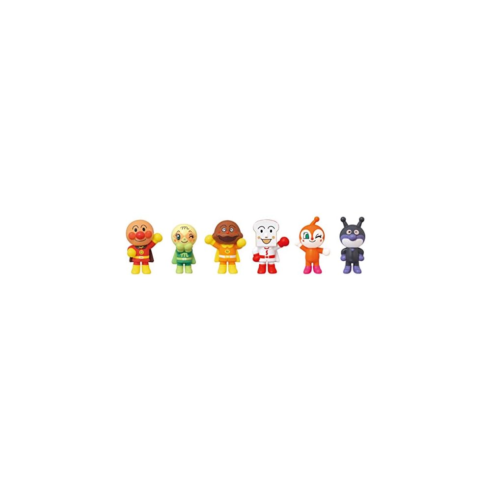 SEGA FAVE Anpanman Museum Series Energetic Friends Set Toy Playset