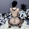 Uniform Sexy Underwear Women's Sexy Temptation Transparent Free Open Gear Backless Onesie Stockings