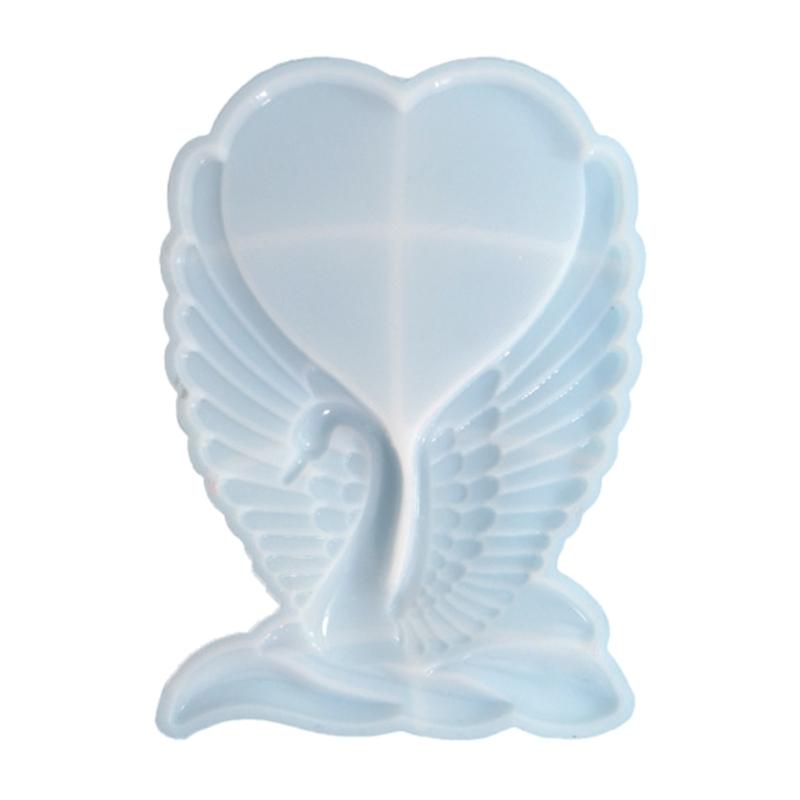 Heart Photo Frame Silicone Mold Heart Shape Picture Frame Moulds Epoxy Resin for DIY Craft Ornament Art Bracket Mold