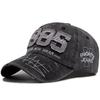 1985 Cappellino da Baseball Strappato Ricamato Lavato Usurato Toppa Regolabile Cappellino da Papà Vintage Leggero Protezione Solare Cappellino Sportivo