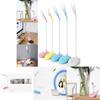 Modern Usb Rechargeable Led Bedside Lamp With Adjustable Brightness For Dorm Rooms