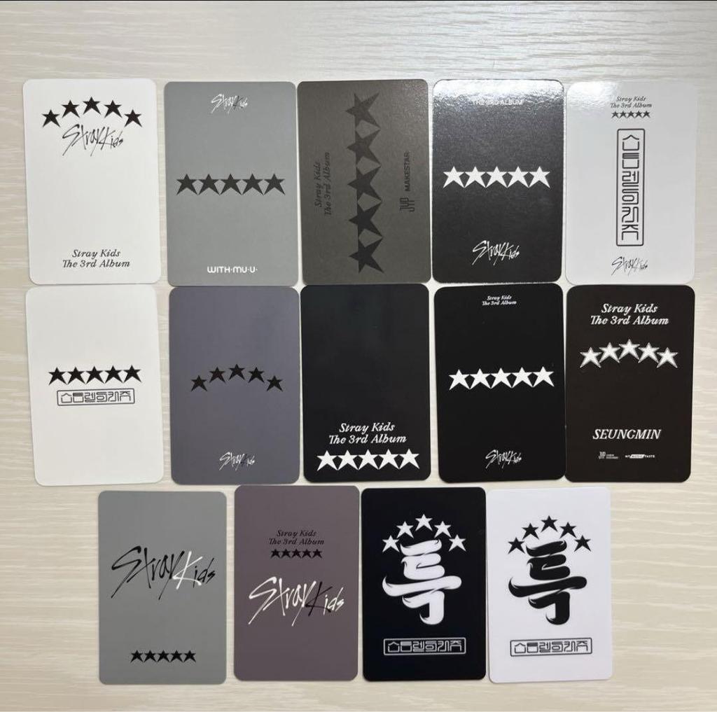 [USED] StrayKids Seungmin 5-STAR Treasures Store Bonus Trading Card