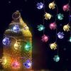 LED String Lights Ramadan Eid Decorations Star Moon Castle Theme Indoor Outdoor Festival Lighting