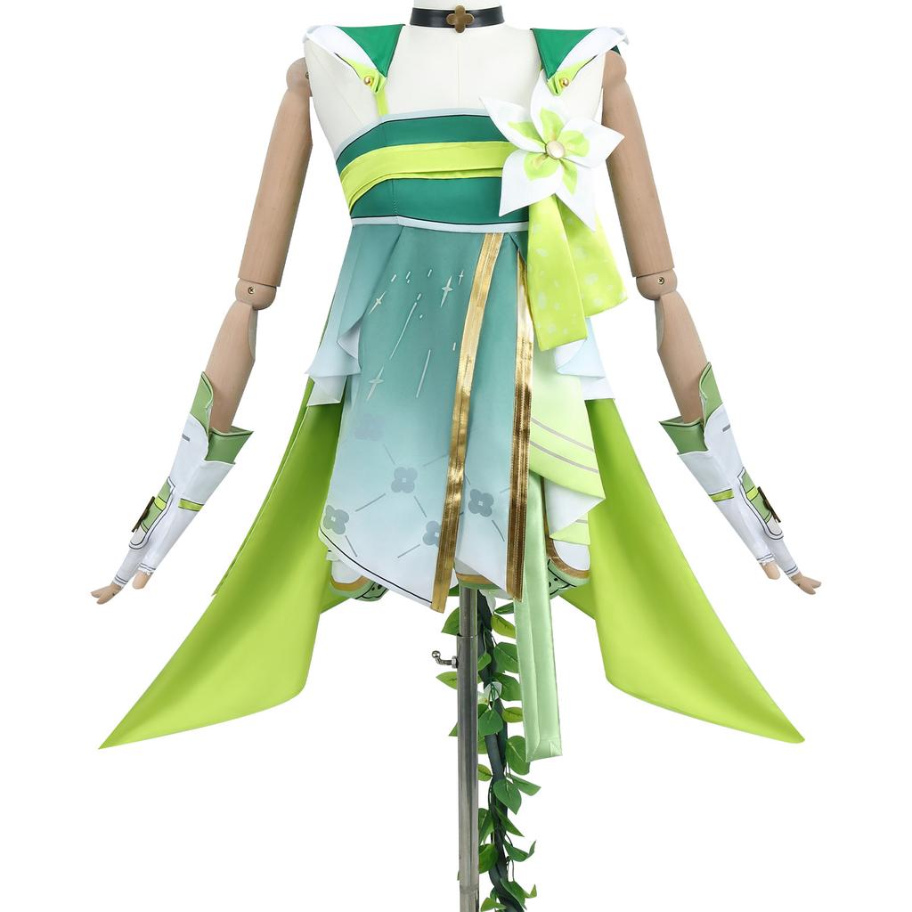 Plant Breeder Little Star Flower Verina Cosplay Game Anime Costume
