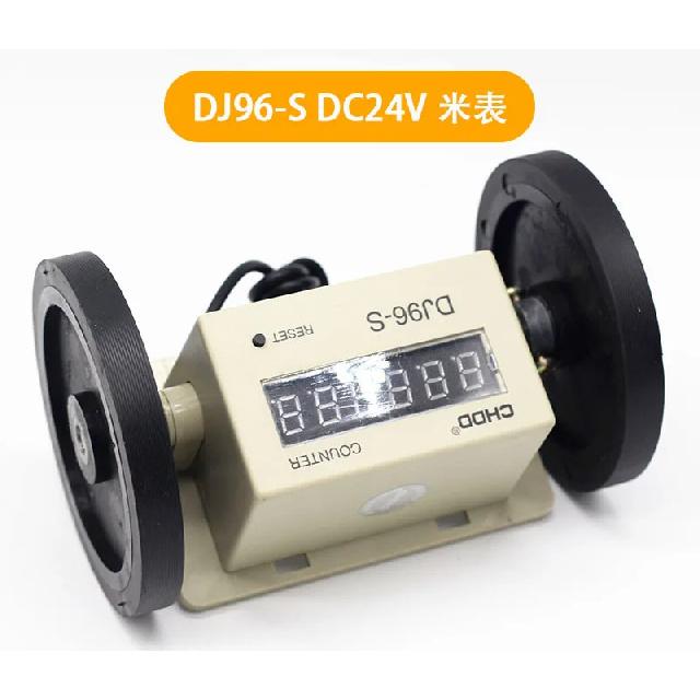 CHDD Digital Display Metering Wheel Meter Counter Length Measurement Sensor DJ96-S Power Supply: DC 24V / AC 220V