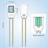 3 i 1 Digitalt LCD Jordmåler Temperatur Fuktighet pH-måler med Bakgrunnsbelysning Plante Måleinstrument For Blomsterplanter Hage