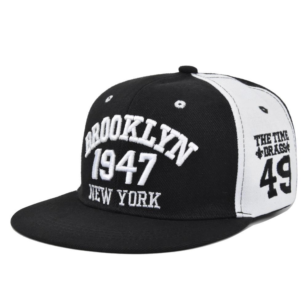 

1947 Brooklyn Embroidery Snapback Hat Високоякісна бейсболка Чоловіча універсальна візерунок Повсякденна регульована спортивна шапка хіп-хоп
