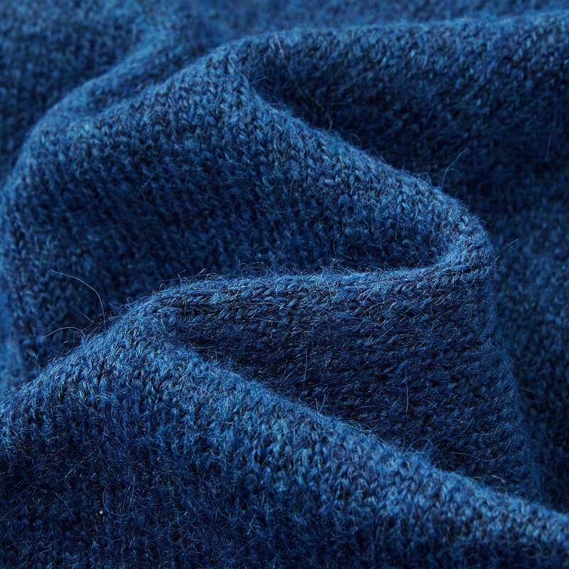 Demana Women's Winter Embroidered Knit Sweater