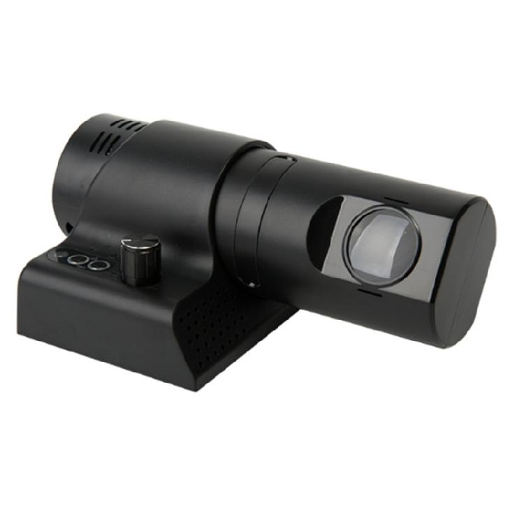 LED Analog Projection Alarm Clock with 180 Degrees Rotating and Customizable Color Setting for Convenient Night Viewing