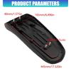 Quilted Motorcycle Seat Cushion, Complete Replacement with Stitched Edge for X160 X260 Daily Commuting, Recreation, and Custom Bike Builds