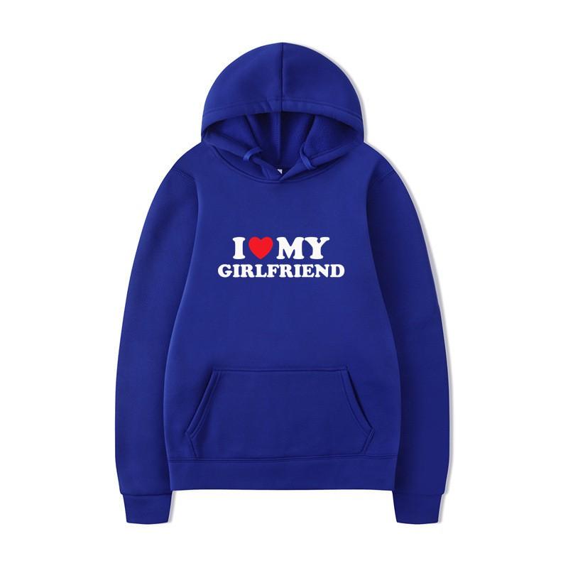 Mens Oversized Hooded Sweatshirt With Heart Print Casual Loose Fit Pullover Streetwear