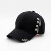 Dad Hat Creative Piercing Ring Baseball Cap Punk Hip Hop Caps Cotton Adult Casual Solid Adjustable Unisex Caps