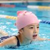 Lurrose Swim Cap Children's Swimming Cap Kids Fish Design Silicone
