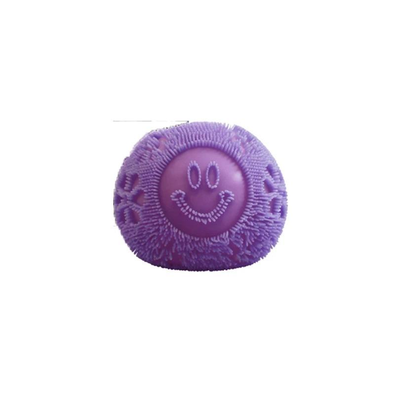NeeDoh Fuzz Relief Jouet Fidget Fleur Sourire Doux Jouet Anti-Stress Méduse Squish Modélisation Imperméable Jouet Sensoriel Cadeau