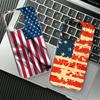 Amerikanische Flagge Handyhülle für iPhone 17 16 15 14 Plus 13 12 11 ProMax Unabhängigkeitstag Trendig Vintage Stoßfest Schutzhülle