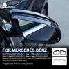 ECLD4 LHD For Mercedes Benz B C E S Class W247 W205 W213 W222 GLC X253 GLB X247 GLA H247 Rearview Mirror Rain Shield Trim Cover