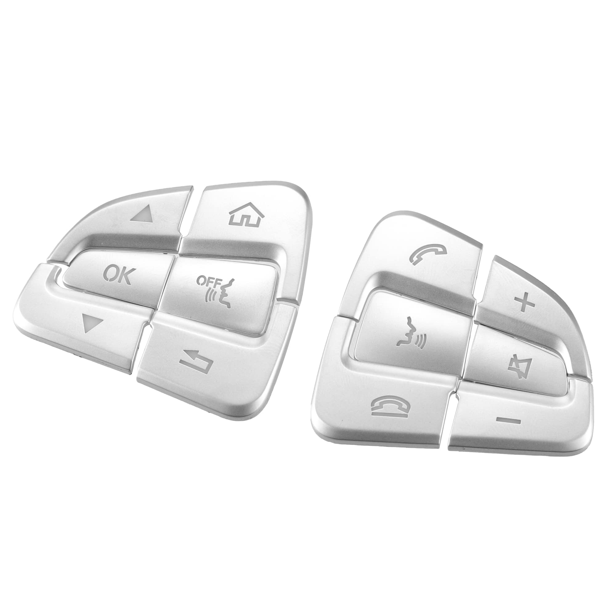 A ABSOPRO Compatible with Mercedes Benz C V GLC c серебряный