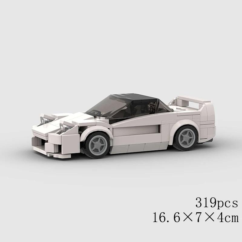 MOC Speed Racing Car SUV Pickup GT500 G63 RX7 Technical Building Blocks Super Race Bricks Kid Toy